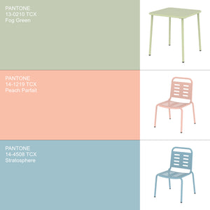 Kindersitzgruppe Etroubles Stahl Mehrfarbig [casa.pro]