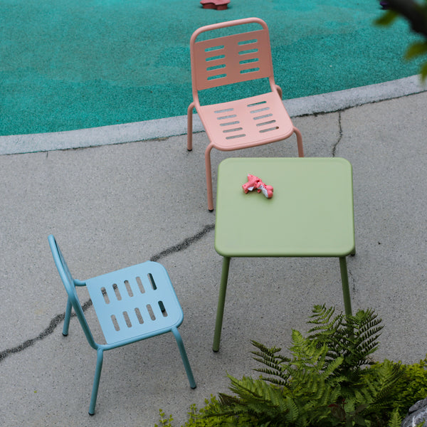 Kindersitzgruppe Etroubles Stahl Mehrfarbig [casa.pro]