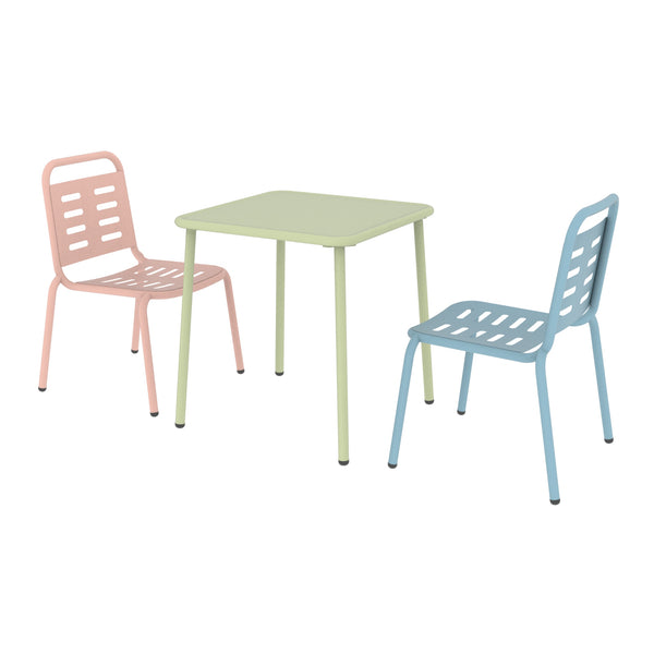 Kindersitzgruppe Etroubles Stahl Mehrfarbig [casa.pro]