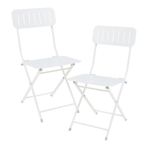 Klappstuhl Sande 2er Set Stahl [en.casa]