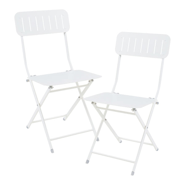 Klappstuhl Sande 2er Set Stahl [en.casa]