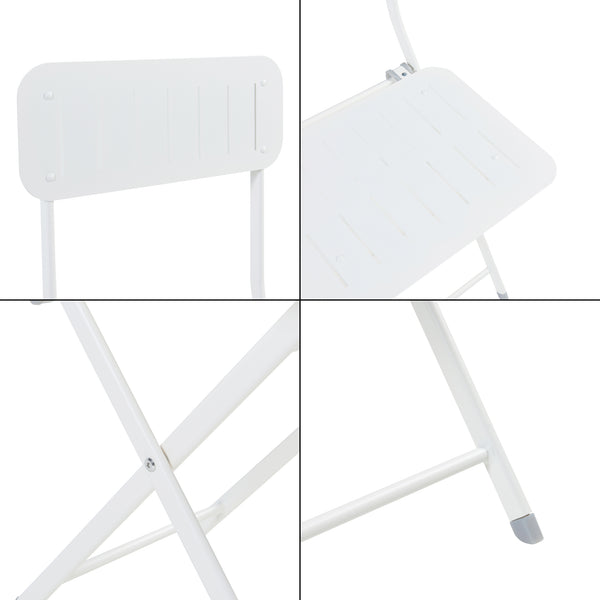 Klappstuhl Sande 2er Set Stahl [en.casa]