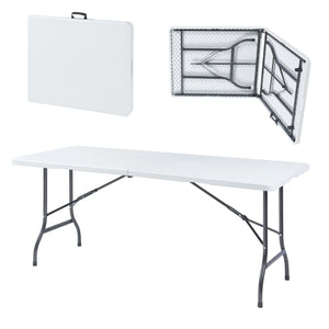 Klapptisch Ljusnarsberg aus Kunststoff [en.casa] - premiumXL