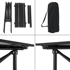 Klapptisch Castilenti Aluminium [en.casa]