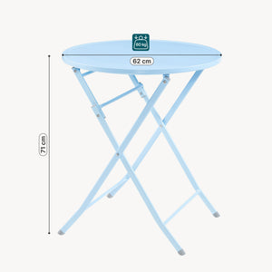 Klapptisch Sande Stahl [en.casa]