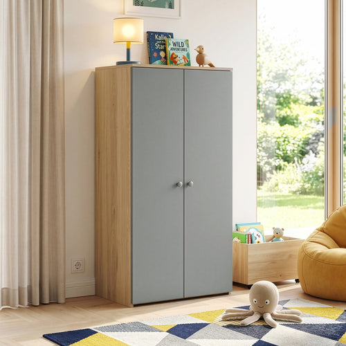 Kleiderschrank Beldinupp 123x60x40 cm [en.casa]