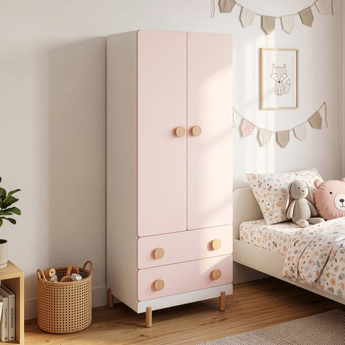 Kinderkleiderschrank Vaarentaa [en.casa]