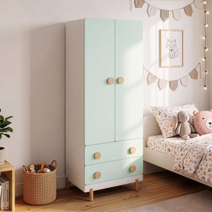 Kinderkleiderschrank Vaarentaa [en.casa]