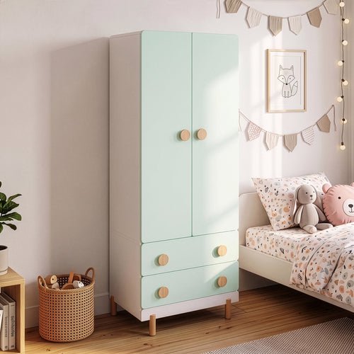 Kinderkleiderschrank Vaarentaa [en.casa]