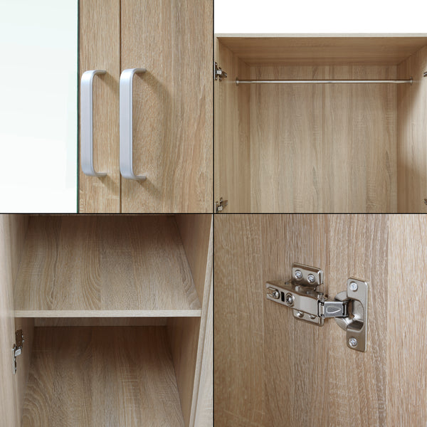 Kleiderschrank Bodolz in versch. Ausführungen [en.casa]