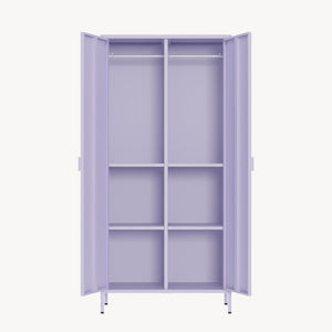 Kleiderschrank Esteli 170x80x45 cm Stahl [en.casa]