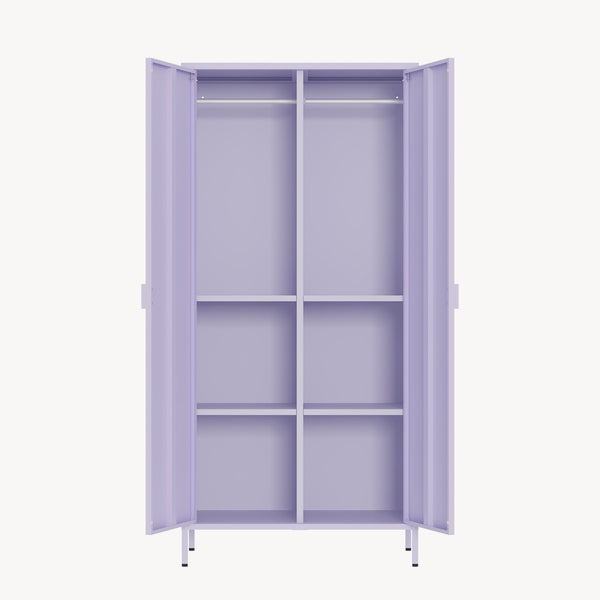 Kleiderschrank Esteli 170x80x45 cm Stahl [en.casa]