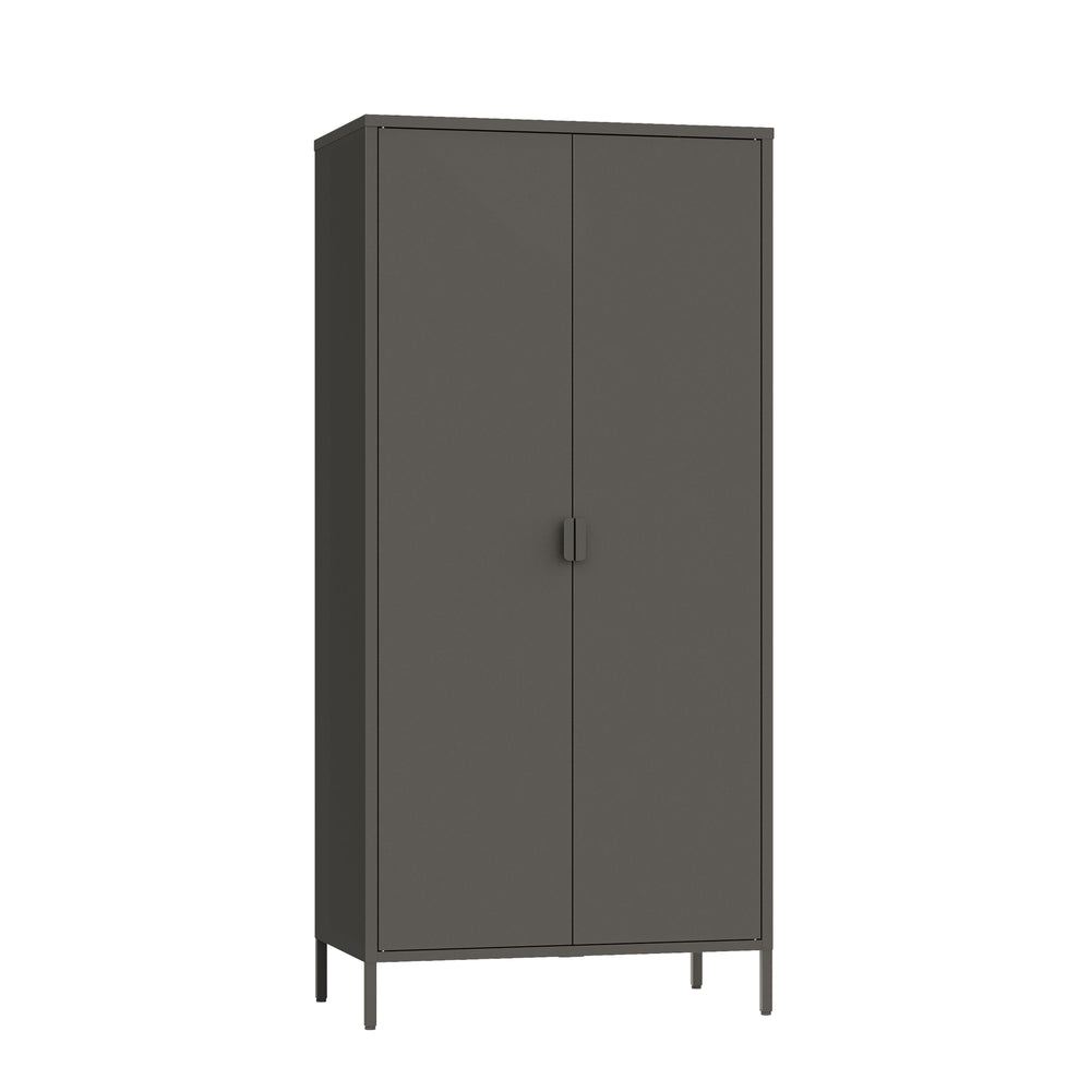 Kleiderschrank Esteli 170x80x45 cm Stahl [en.casa]