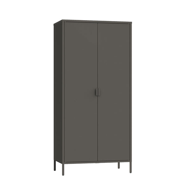 Kleiderschrank Esteli 170x80x45 cm Stahl [en.casa]