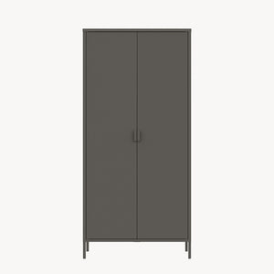 Kleiderschrank Esteli 170x80x45 cm Stahl [en.casa]