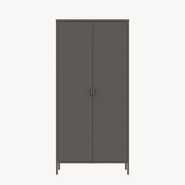 Kleiderschrank Esteli 170x80x45 cm Stahl [en.casa]