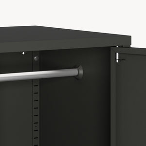 Kleiderschrank Esteli 170x80x45 cm Stahl [en.casa]