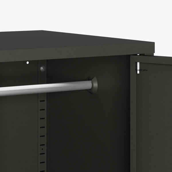 Kleiderschrank Esteli 170x80x45 cm Stahl [en.casa]