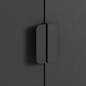 Kleiderschrank Esteli 170x80x45 cm Stahl [en.casa]