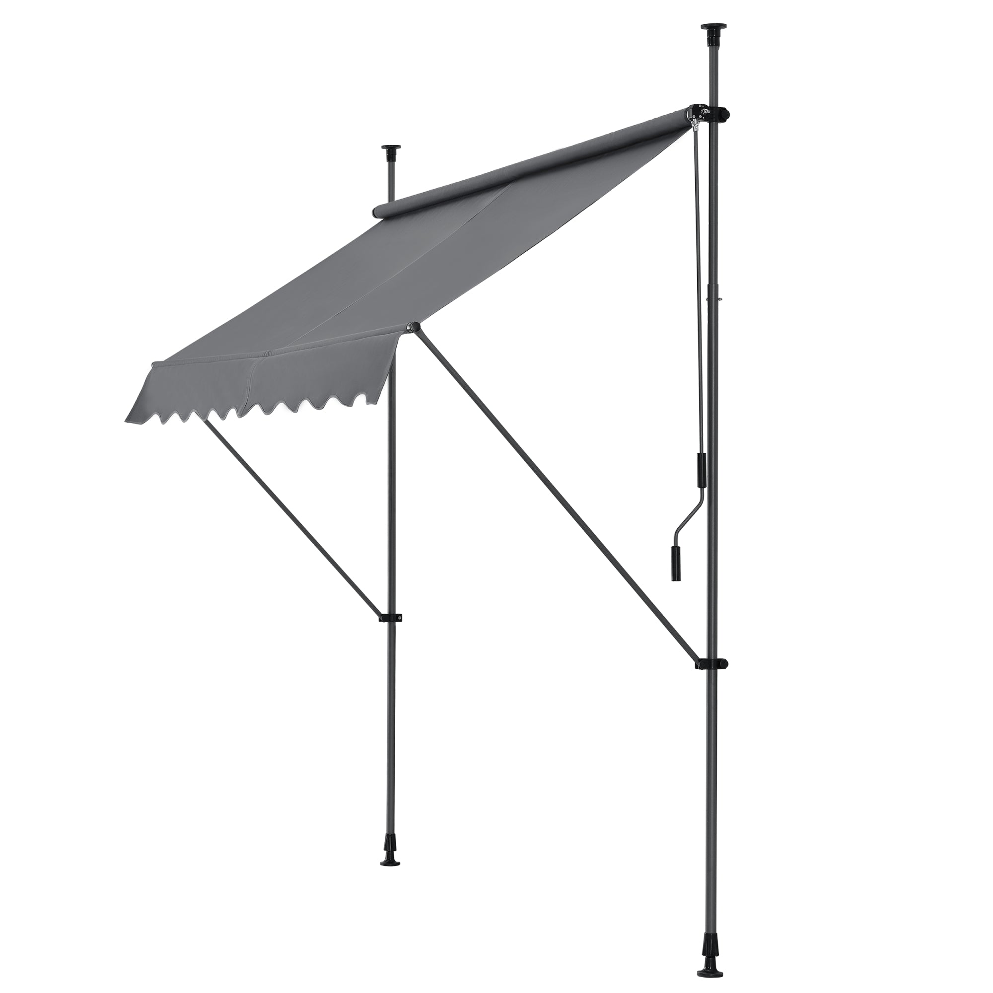 pro.tec Klemmmarkise Stem – Flexibler Sonnenschutz für Balkon