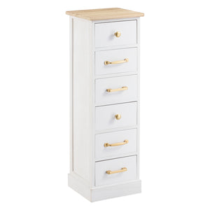 Kommode Salo mit 6 Schubladen 91x29x27cm in verschiedenen Farben [en.casa]