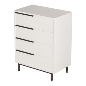 Kommode Vesanto 95x75x45 cm 4 Schubladen [en.casa]