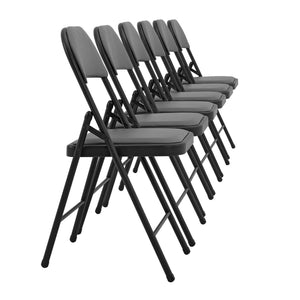 Konferenzstuhl Office 6er Set Kunstleder [pro.tec]