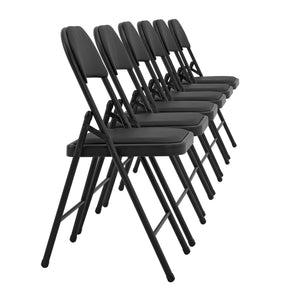 Konferenzstuhl Office 6er Set Kunstleder [pro.tec]