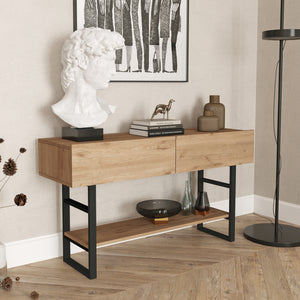Konsolentisch Lappeenranta 139x43x76cm in versch. Farben [en.casa] - premiumXL