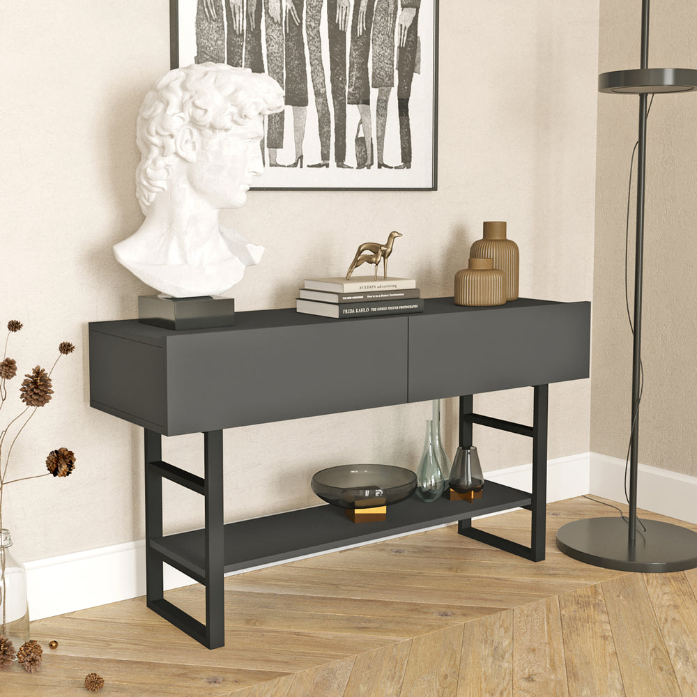 Konsolentisch Lappeenranta 139x43x76cm in versch. Farben [en.casa] - premiumXL