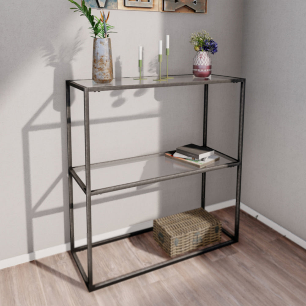 Konsolentisch Konnevesi 85x80x30cm in versch. Farben [en.casa] - premiumXL