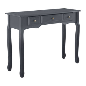 Konsolentisch Hirschhorn 100x35x78cm mit 3 Schubladen in versch. Farben [en.casa]