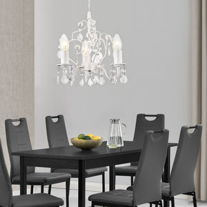 Kronleuchter Luzern 140 cm dreiflammig E14 in versch. Farben Metall Kunststoff lux.pro