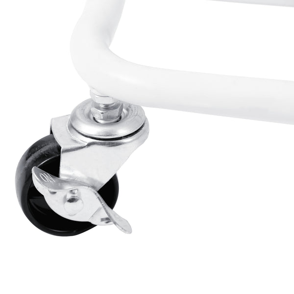 Küchenrollwagen Pyhäntä Stahl [en.casa]