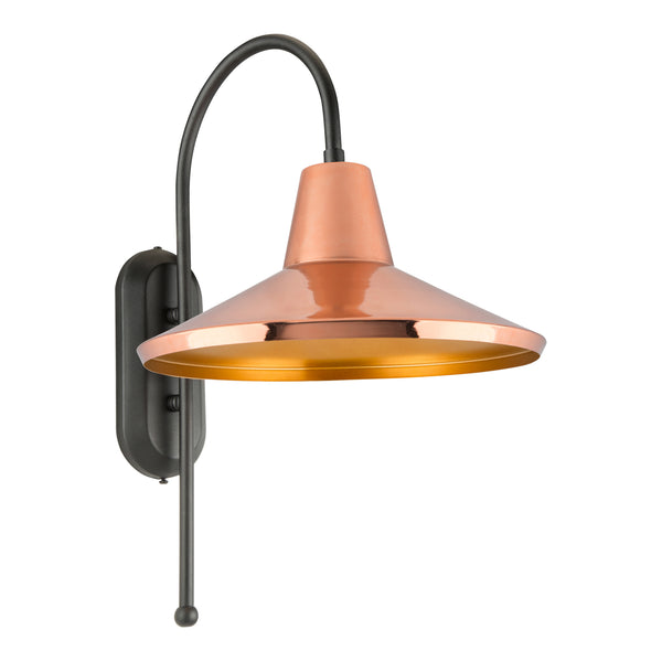 Wandleuchte Kirkcaldy 40 x 30 x 51 cm 1-flammig in versch. Farben [lux.pro]