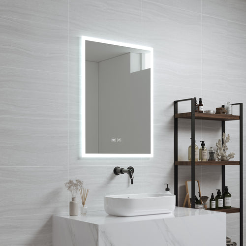 LED - Badspiegel Scafa Weiß in versch. Größen [pro.tec] - premiumXL