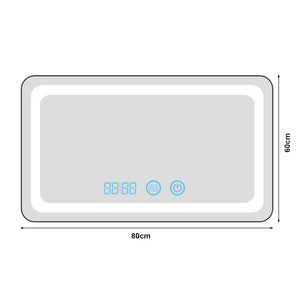 LED-Badspiegel Casoli in verschiedenen Größen [pro.tec]