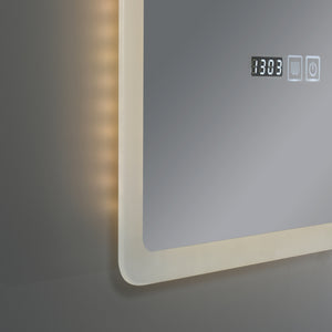LED-Badspiegel Racale Weiß in versch. Größen [pro.tec]