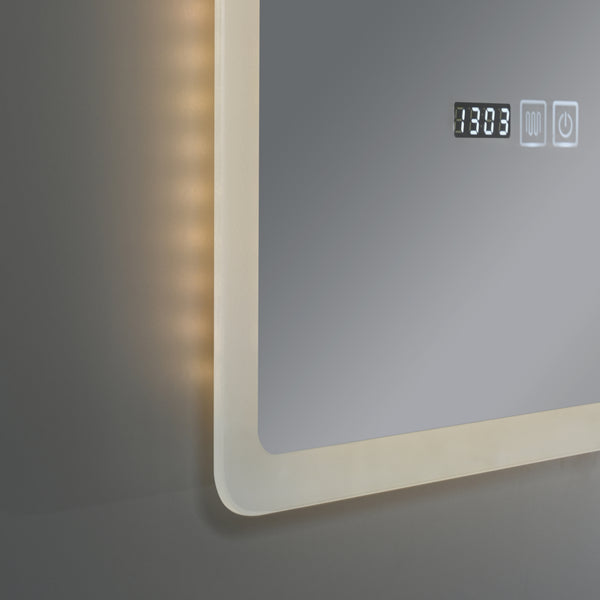 LED-Badspiegel Racale Weiß in versch. Größen [pro.tec]