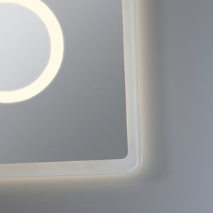 LED-Badspiegel Racale Weiß in versch. Größen [pro.tec]