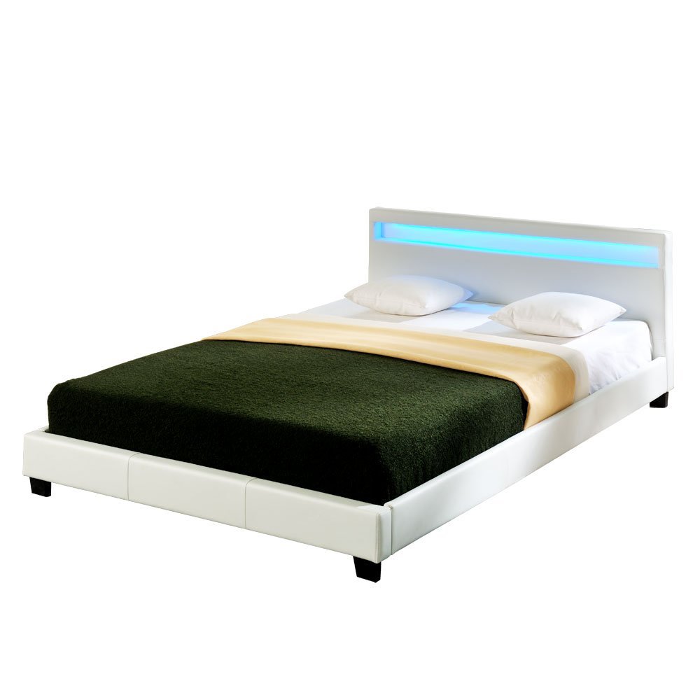 LED Polsterbett Paris in versch. Farben und Größen [Corium] - premiumXL