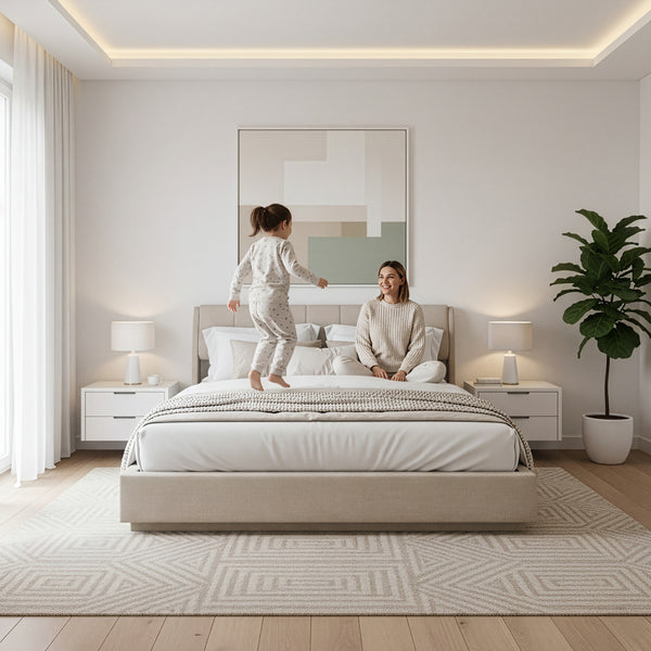LED Polsterbett Tröstiar [en.casa]