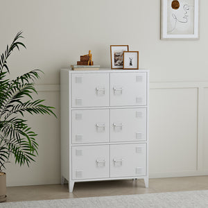 Büroschrank Hamina 113x80x40cm in versch. Farben [en.casa] - premiumXL
