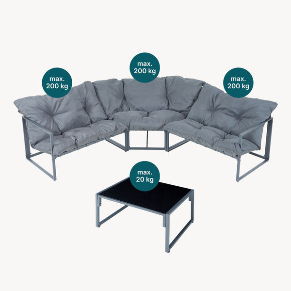 Loungeset Karg [casa.pro]