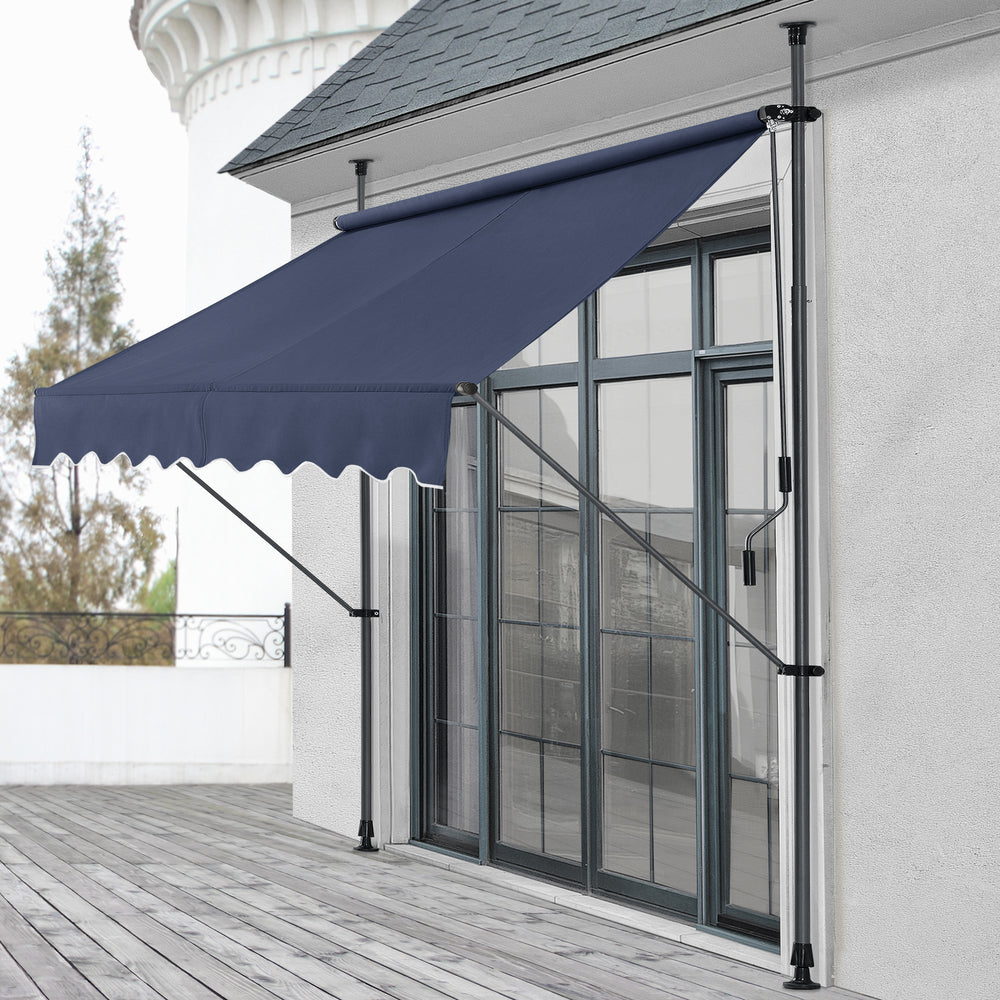 markise zum aufstellen pro.tec Standmarkise Selenizza – Flexibler Sonnenschutz Garten