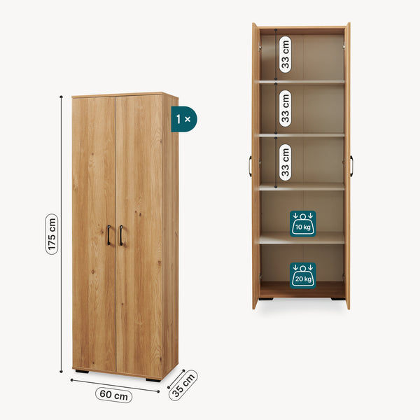 Mehrzweckschrank Chalvefted [en.casa]