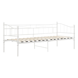 Metallbett Arjeplog 90x200 cm bis 150 kg versch. Farben en.casa