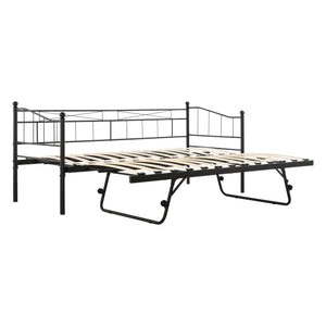 Metallbett Skutskär 90x200cm en.casa