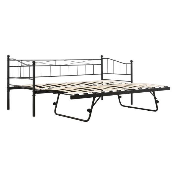 Metallbett Skutskär 90x200cm en.casa