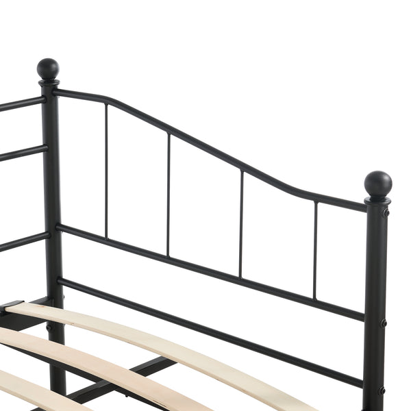 Metallbett Skutskär 90x200cm en.casa